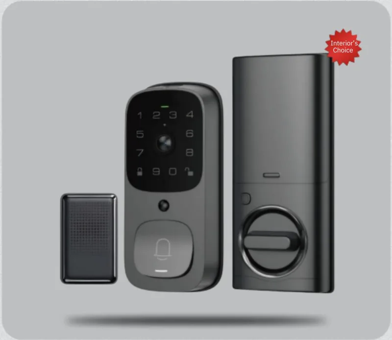 AL501 smart deadbolt lock with video doorbell