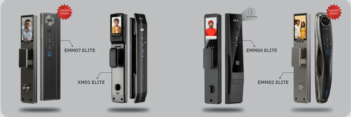 EMM Elite series locks: EMM07, EMM04, EMM02 and XM01 Elite