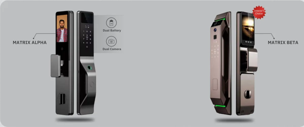 Matrix Alpha and Matrix Beta smart locks