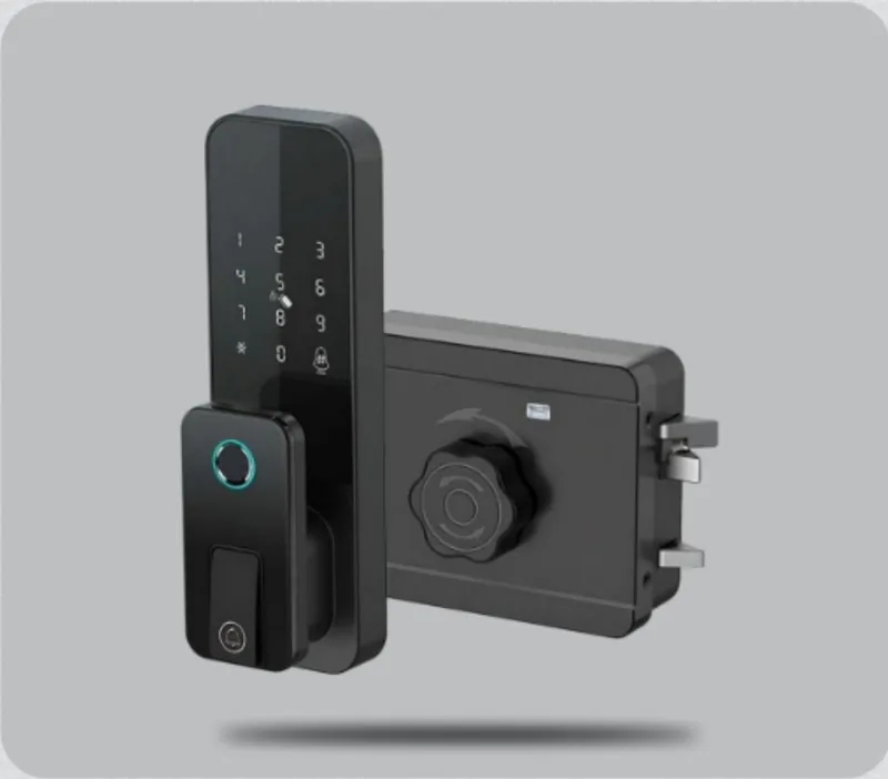 RL01 rim lock with keypad