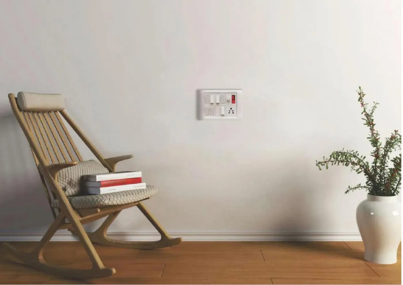 Retrofit device in a living space